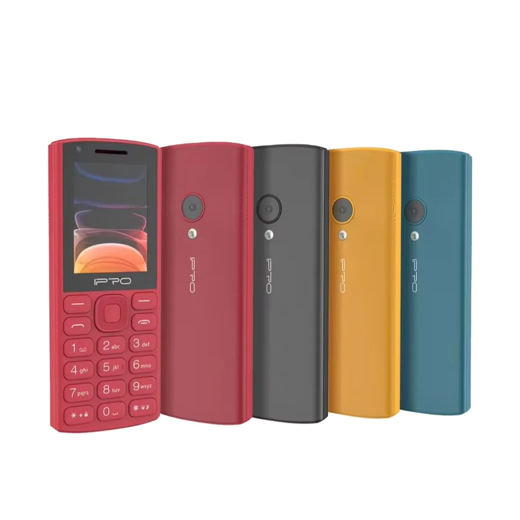 IPRO mobile phones original 2.4inch 4G Feature Phone keypad phone Dual SIM 1400mAh Battery Wireless FM Radio