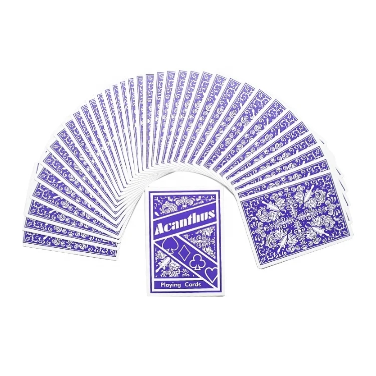 Custom Fournier Playing Cards Wholesale Plastic Gift Playing Card Printing