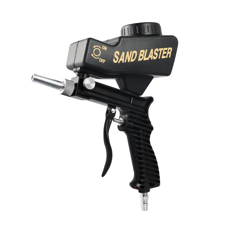 Portable Gravity sandblasting gun pneumatic sandblasting set antirust sandblasting device