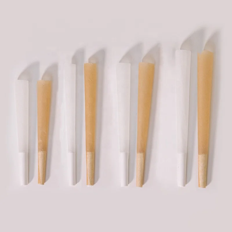 King size natural customized pre rolled king size paper cones for hemp papers smoking