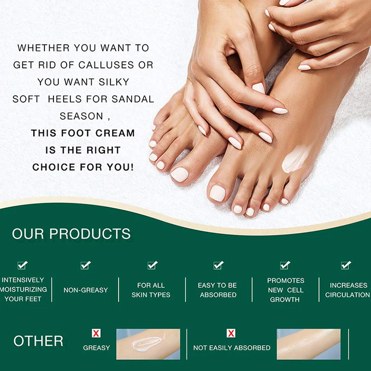 Huati Sifuli RubioAroma 42% UREA CREAM +2% SALICYLIC ACID cracked heels exfoliating anti crack removal repair urea foot care