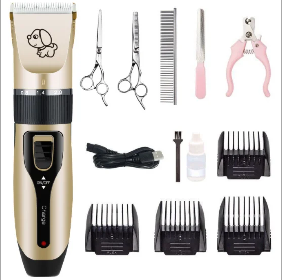High Power Trimmer Grooming Pet Electric Clipper Kit Cordless Professional For Dogs And