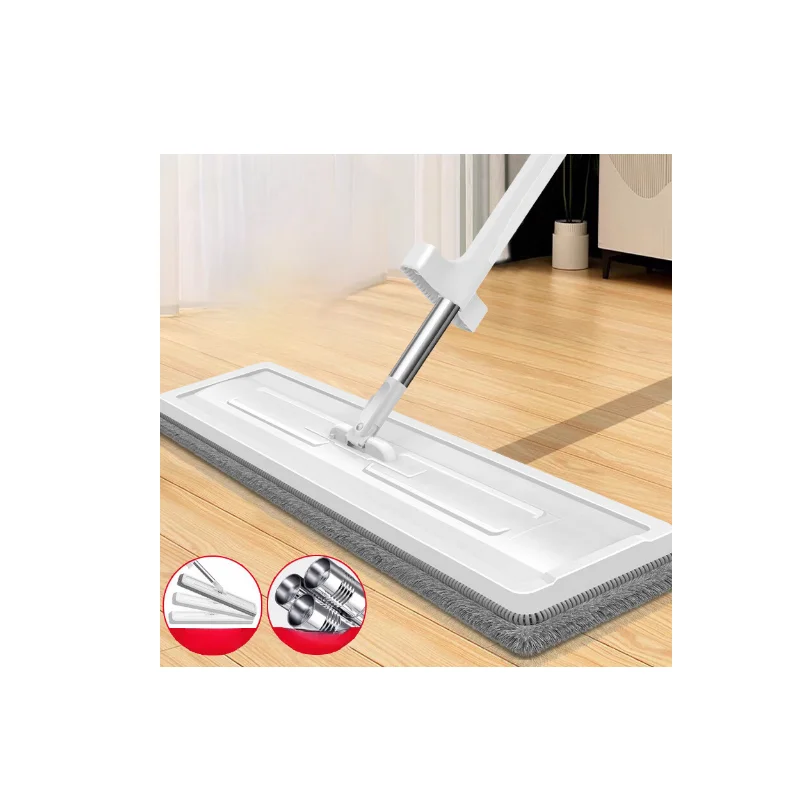 Washing Lazy Flat Mop Artifact Dung Cloth Household One mop for both dry and wet use