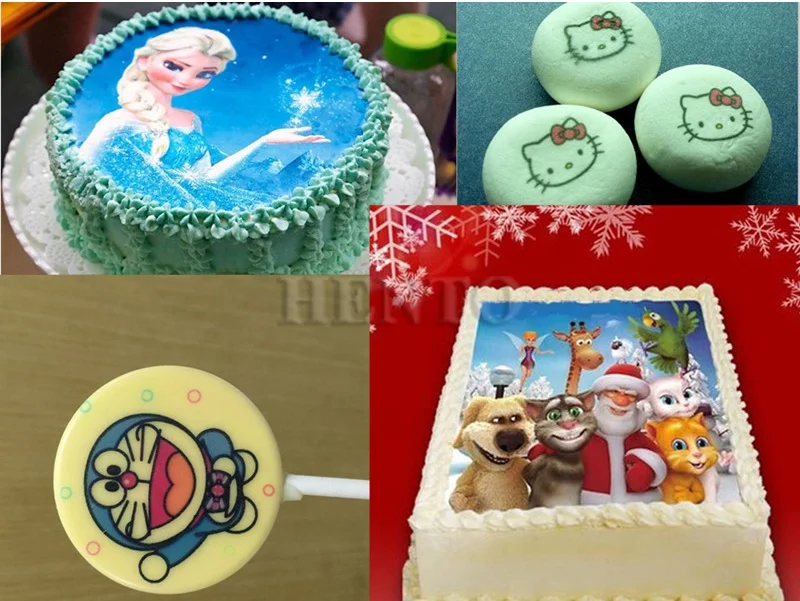 Edible Printer Biscuit Printing Machine / Edible Ink Printer For Cake / Cake Printer Edible Food