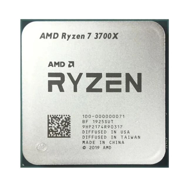 For AMD R yzen 7 3700X R7 3700X 3.6 GHz Eight-Core Sixteen-Thread CPU Processor 7NM L3=32M 100-000000071 Socket AM4 no fan