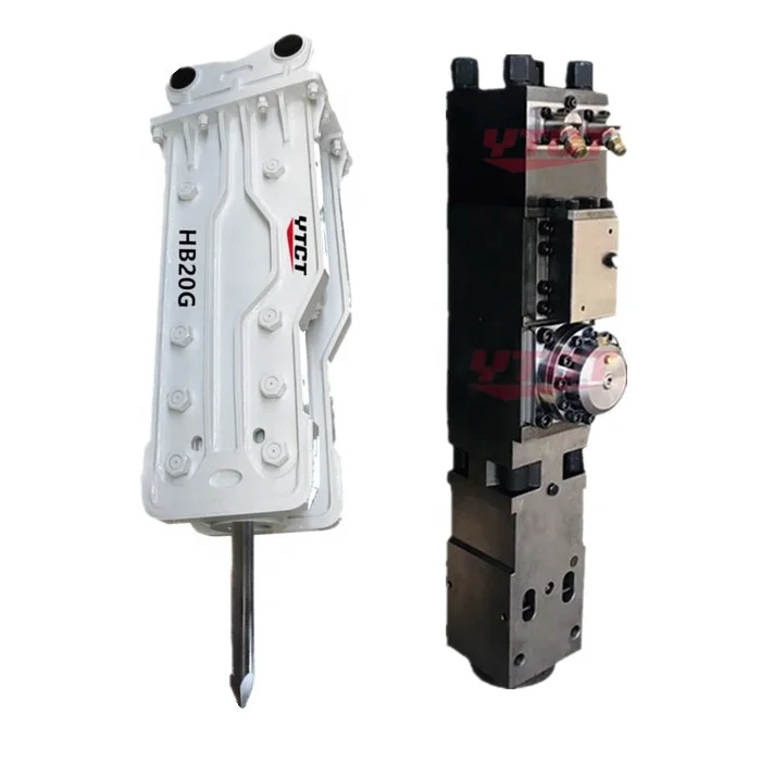 YTCT Top type HB20G  Hydraulic Rock Breaker Stone Jack Hammer for Excavator