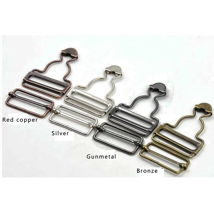 Принадлежности для оборудования ботильоны из замшевой кожи, фабричного изготовления металлические подвески С Регулируемыми пряжками вверху для комбинезон, комплект одежды