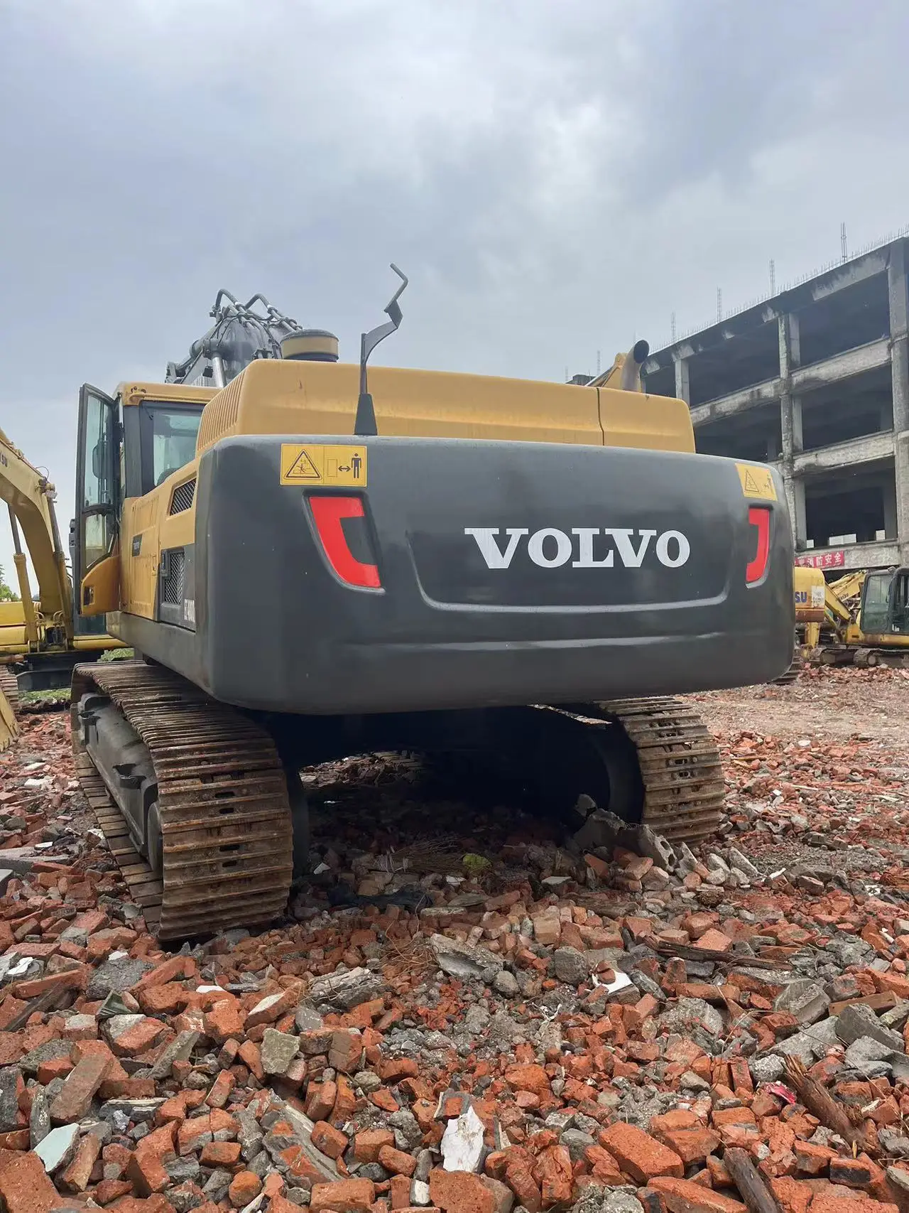 VOLVO ec480lc Excavator original korea volvo excavator volvo 480 excavator for sale