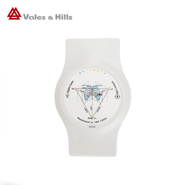 CV1200/CV200 portable medical watch ECG in white for hospital with high quantity
