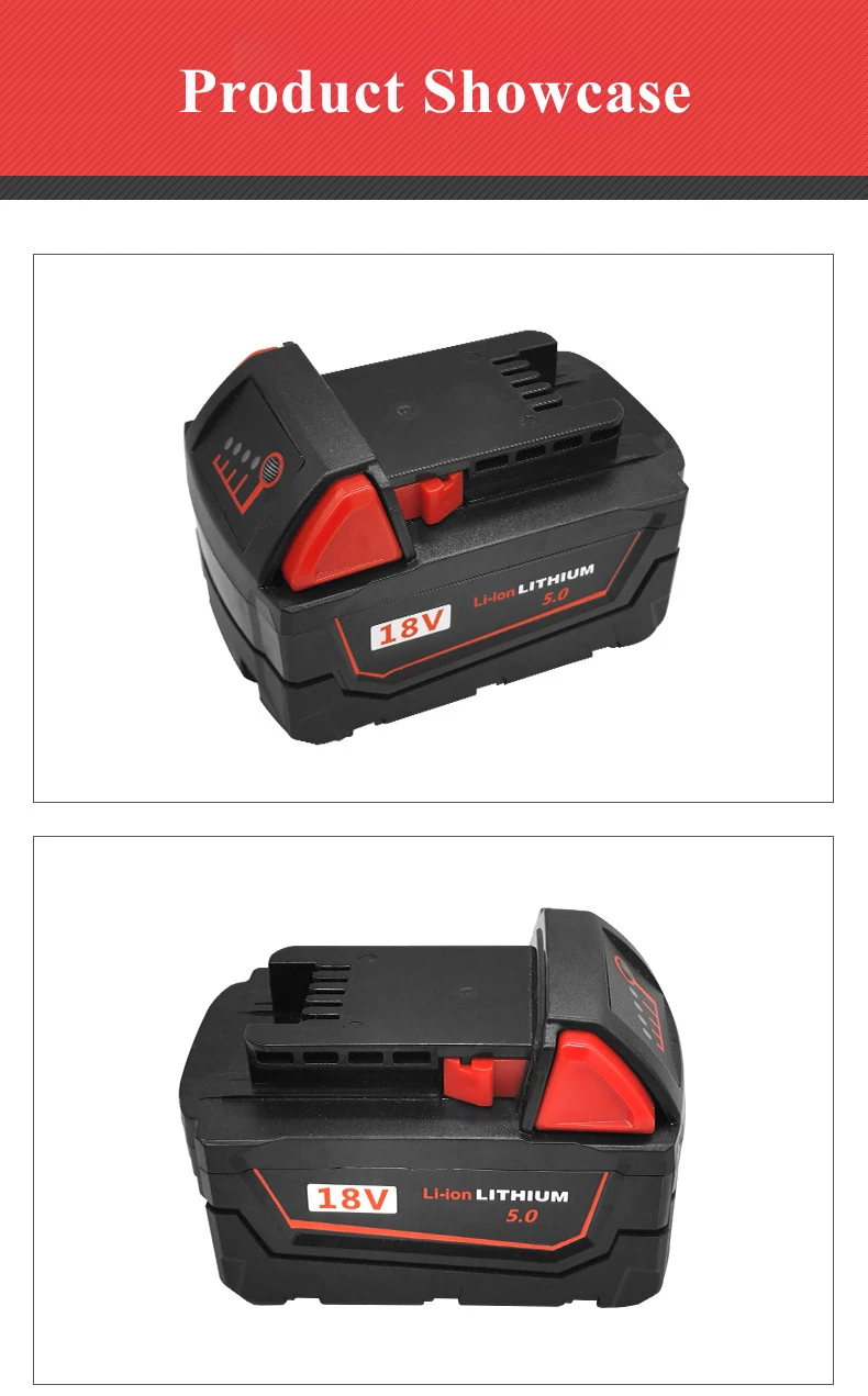 Replacement for 20V original 18650 lithium battery for hand drill power tool battery