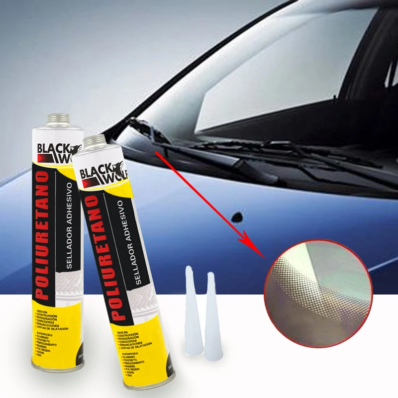Silicone sealant for auto glass sealant polyurethane PU adhesive windscreen repair kit for windshield repair  car glass