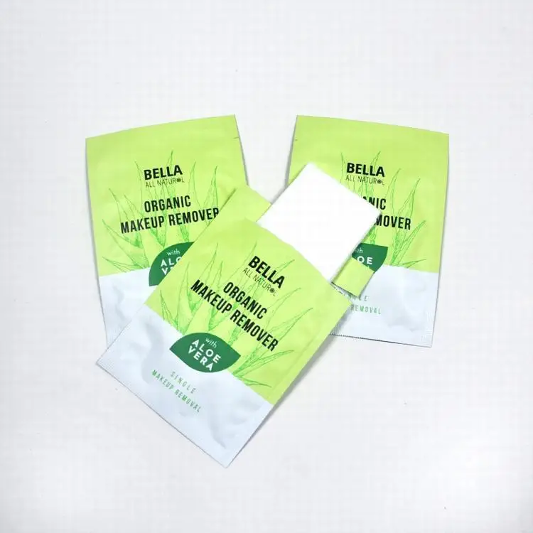No alcohol no stimulation facial makeup remover wet wipes travel friendly for disposable makeup removal