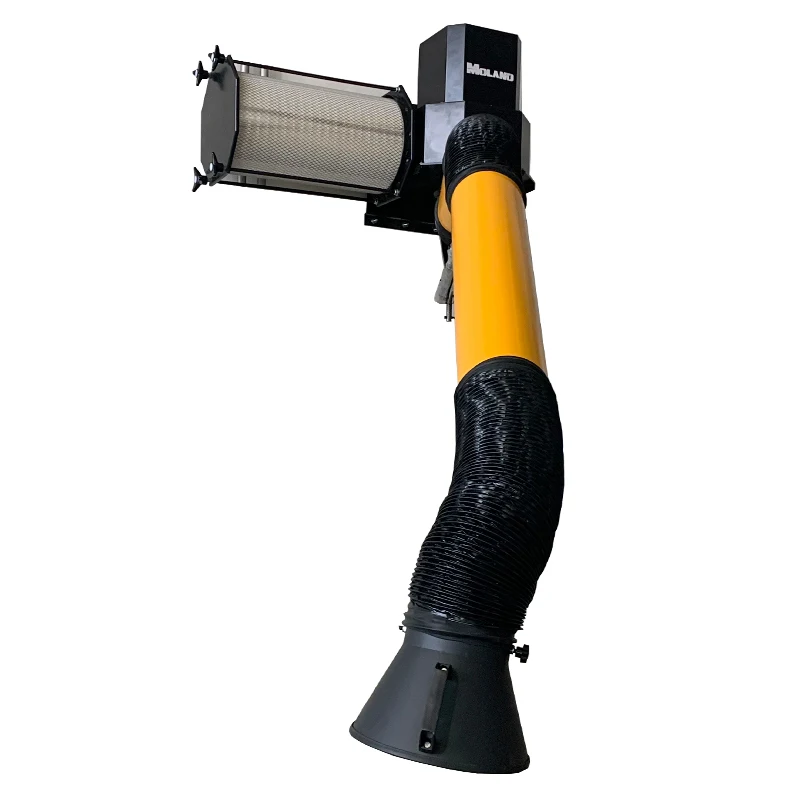 Cartridge Smoke Extractor Wall-mounted Welding Fume Extractor With Suction Arm