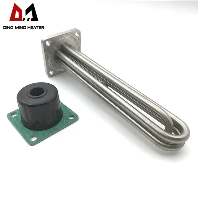 110v 220v 380v 400v 480v Stainless Steel Electric Resistance Tubular Rod Immersion Heater For Water Or Oil Heating