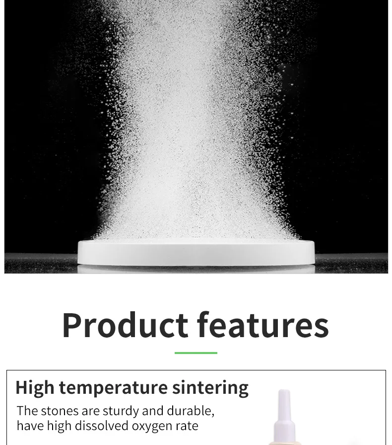 Resun Aquarium accesory Carborundam air stone bubbles for aeration