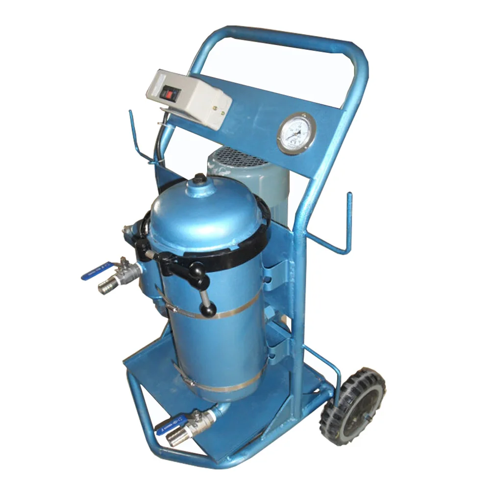 1800L/H Oil Purifier Portable Filter and Lubricating Removal Motor Pump 100 Micron 30L /min