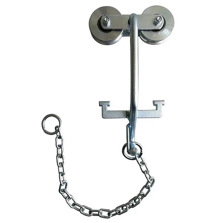 Banana Hanging Roller wheel trolley Banana Pulley with single or double bearings