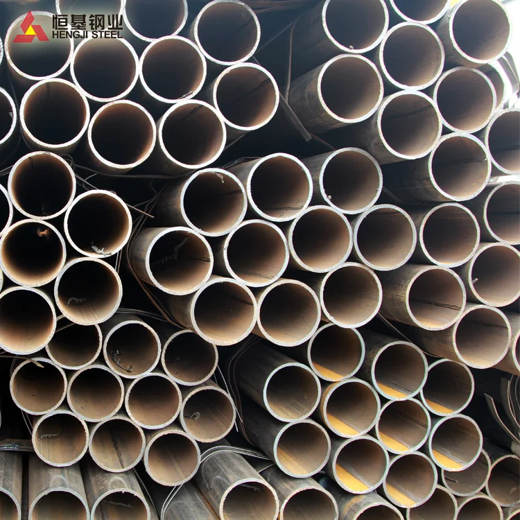 ERW BLACK STEEL PIPE ASTM A53 GB/T 3091 construction material