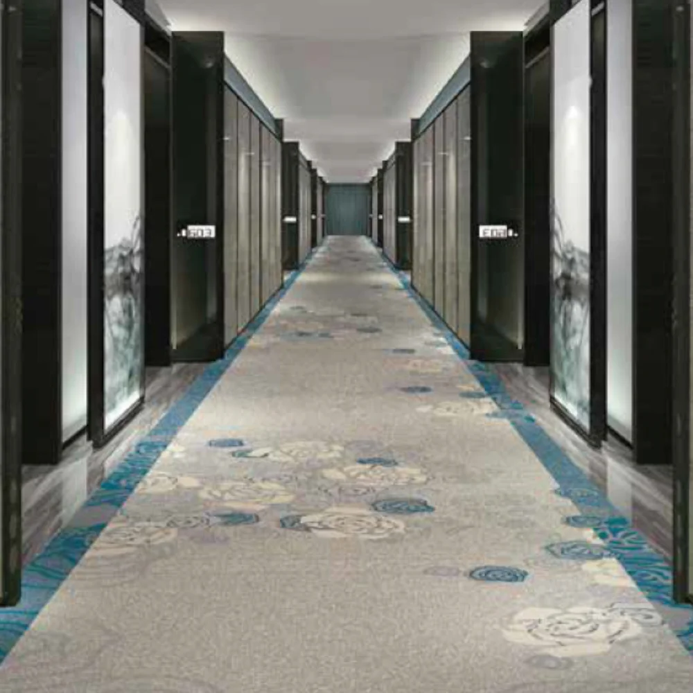 Factory Direct Customer Customized Hotel Carpet Machine Woven Luxury Design Casino Carpet