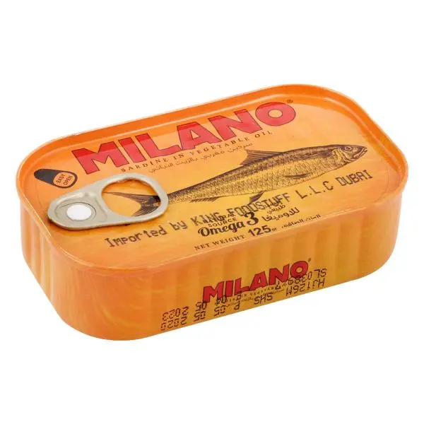 Best Selling Quality Canned Sardine In Vegetable Oil 125g //Tuna Fish Canned in Vegetable Oil Body Available in Bulk Seafood