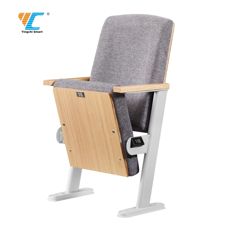 Factory Supply Multi-color Navy Comfortable Blue Stackable Used Church Chairs For Auditorium