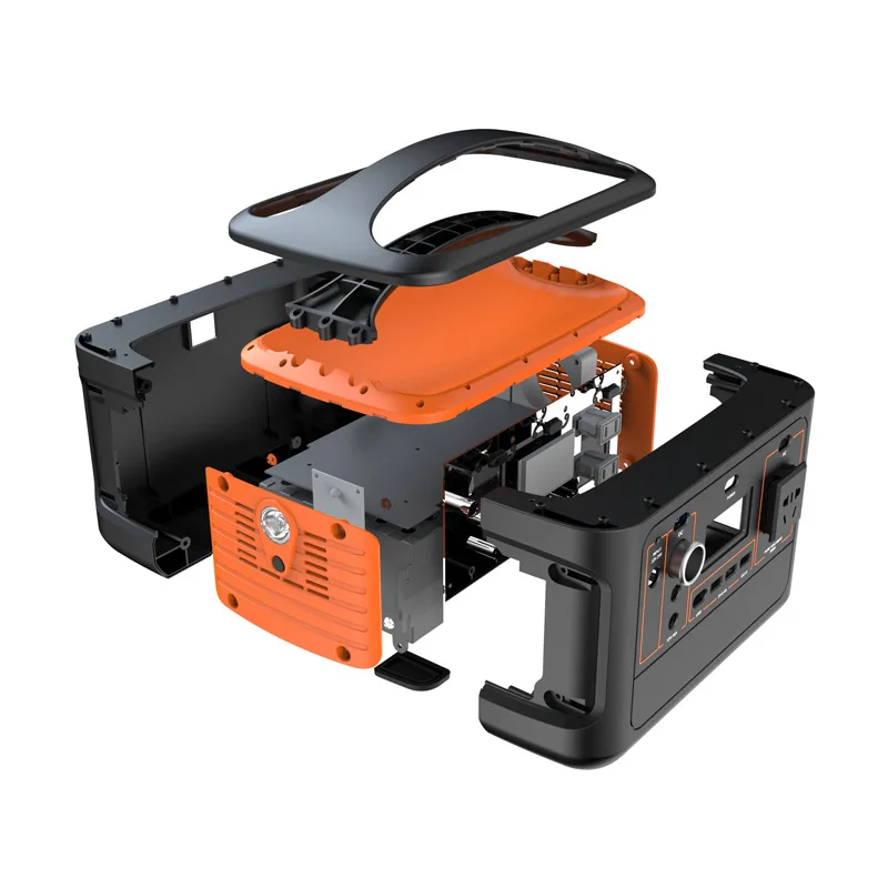 Портативное зарядное устройство 500 Вт 1000 литий-железо-фосфатная батарея портативная силовая станция 48 В