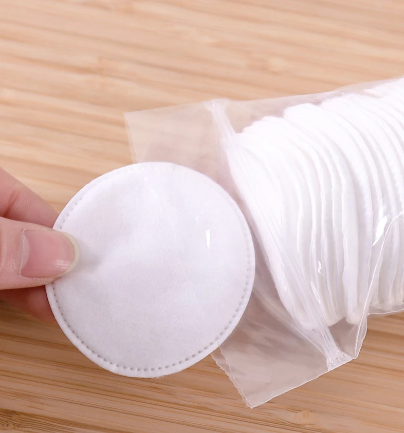 100% Organic Cotton Rounds Biodegradable Cotton Pad, Chemical Free Pad, For Sensitive Skin