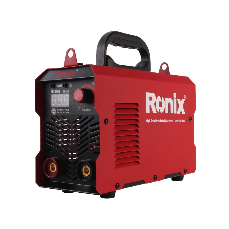 Ronix модель RH-4603 Профессионального Домашнего Использования сварочный инвертор 65 В 180 А постоянного тока портативный аппарат
