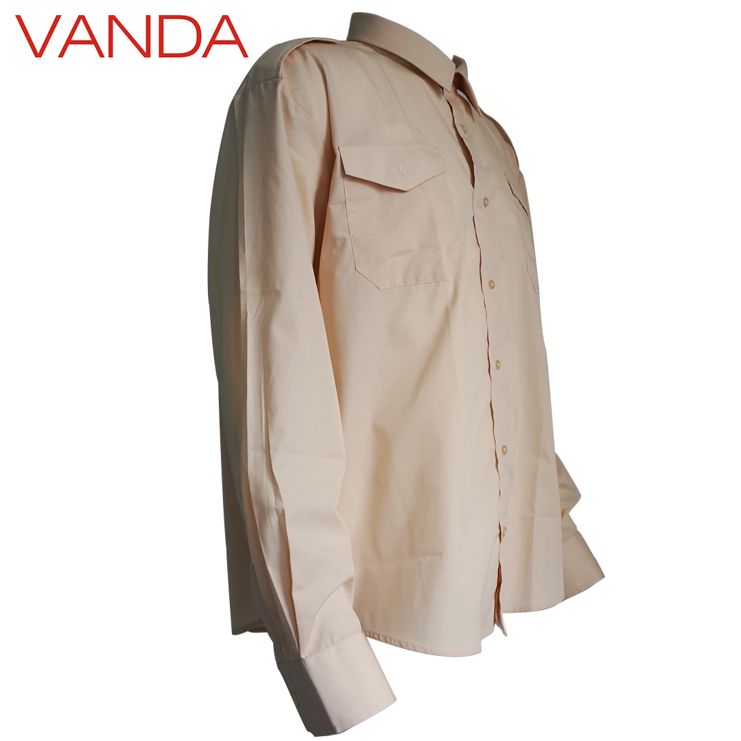 Рубашка с длинным рукавом, мужские повседневные рубашки в армейском стиле, зеленые рубашки для смокинга, полный OEM-сервис, дышащая поддержка для взрослых