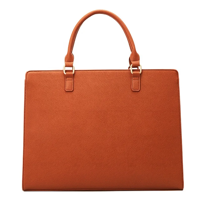 Large Capacity Handbag 15.6 Inch Computer Tote Bag Waterproof PU Leather Briefcase Business Office Bag Laptop Bag for Women