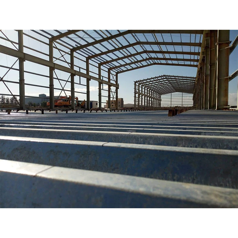 Steel Frame Construction Pole Barn Prefabricated Warehouse Metal Building Steel Structure Shed Workshop