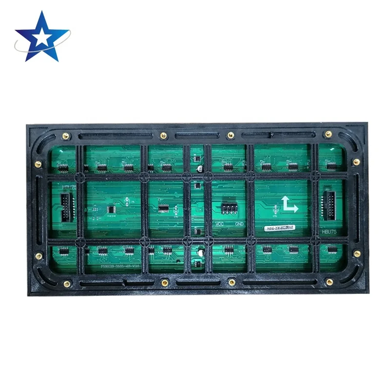 Светодиодная панель по заводской цене 320x160 мм 32x16 точек 1/4 SMD3535 наружный полноцветный RGB P10 Светодиодный модуль