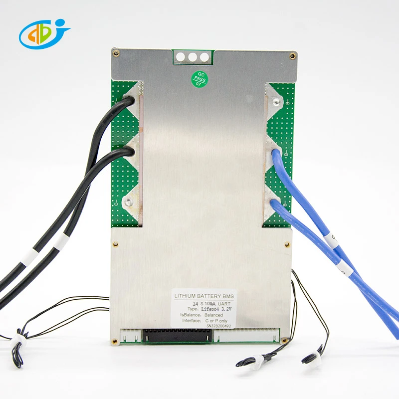 Jiabaida bms Высокое качество 24S 100A 72V умных беспроводной UART коммуникационный порт Lifepo4