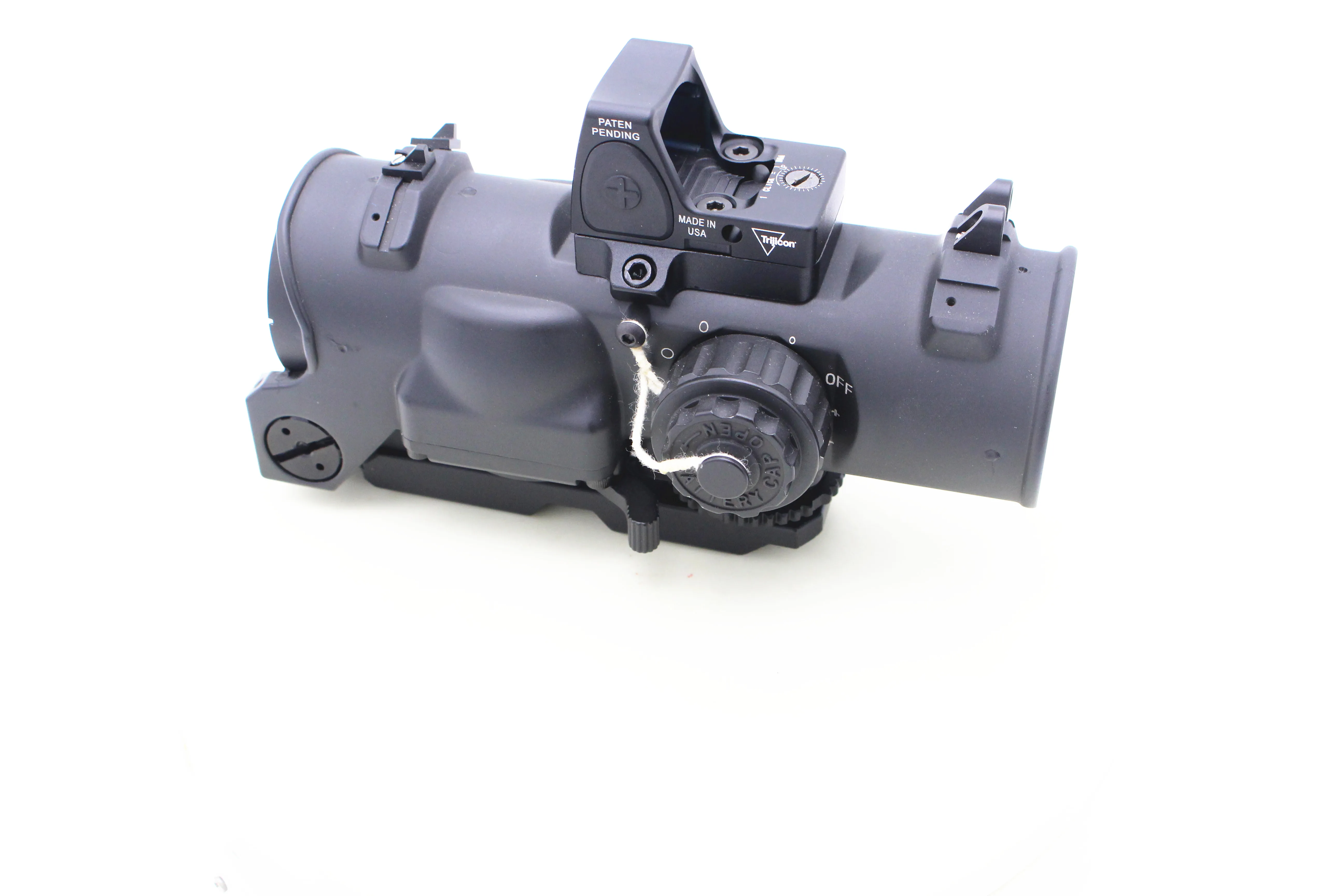 Hunting DR 1-4X Scope with RMR Fixed Dual Purpose Scope Tactical Optics 1-4x with Mini Red Dot Sight Scope