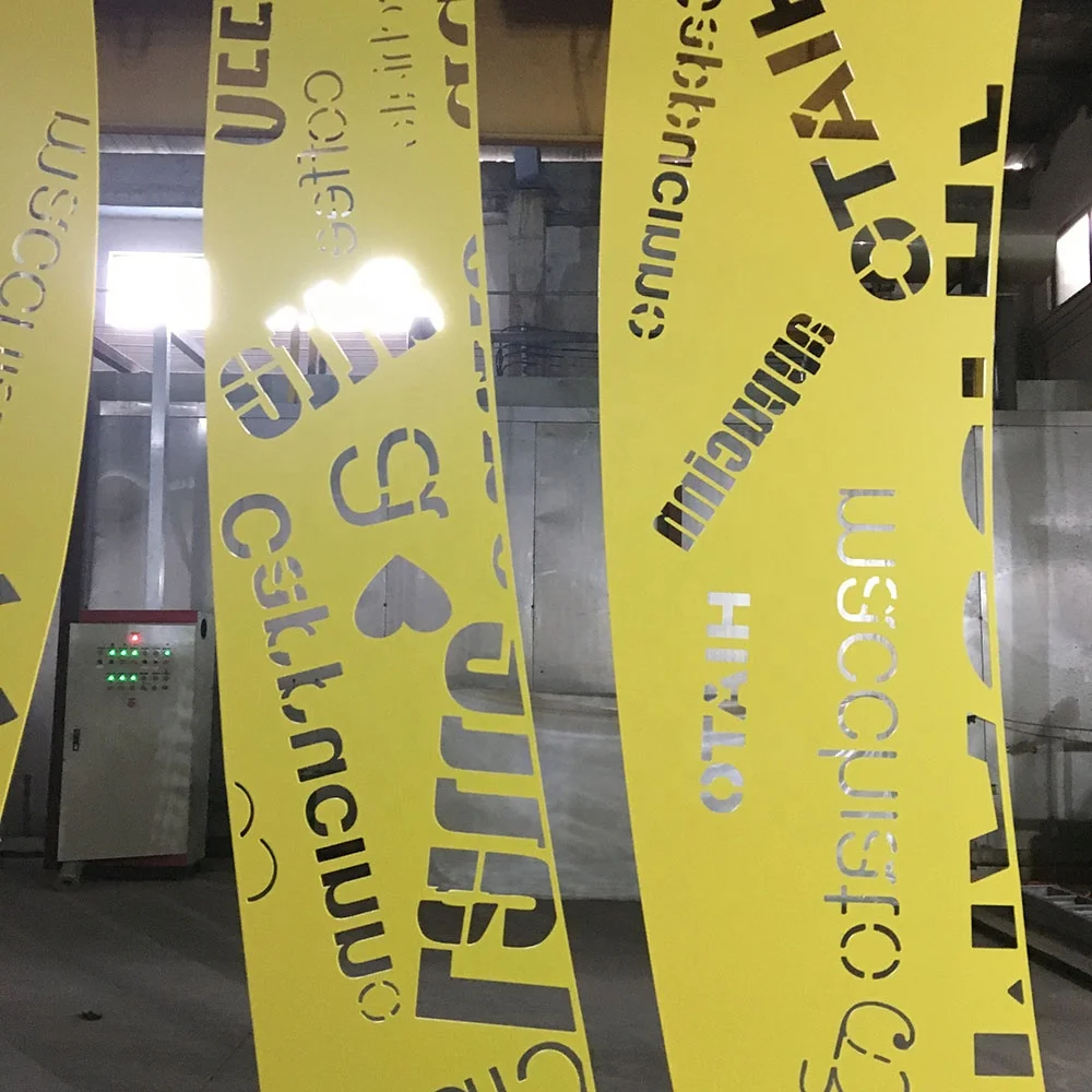 Metal Perforated Facade Panel used as Metal Curtain Wall