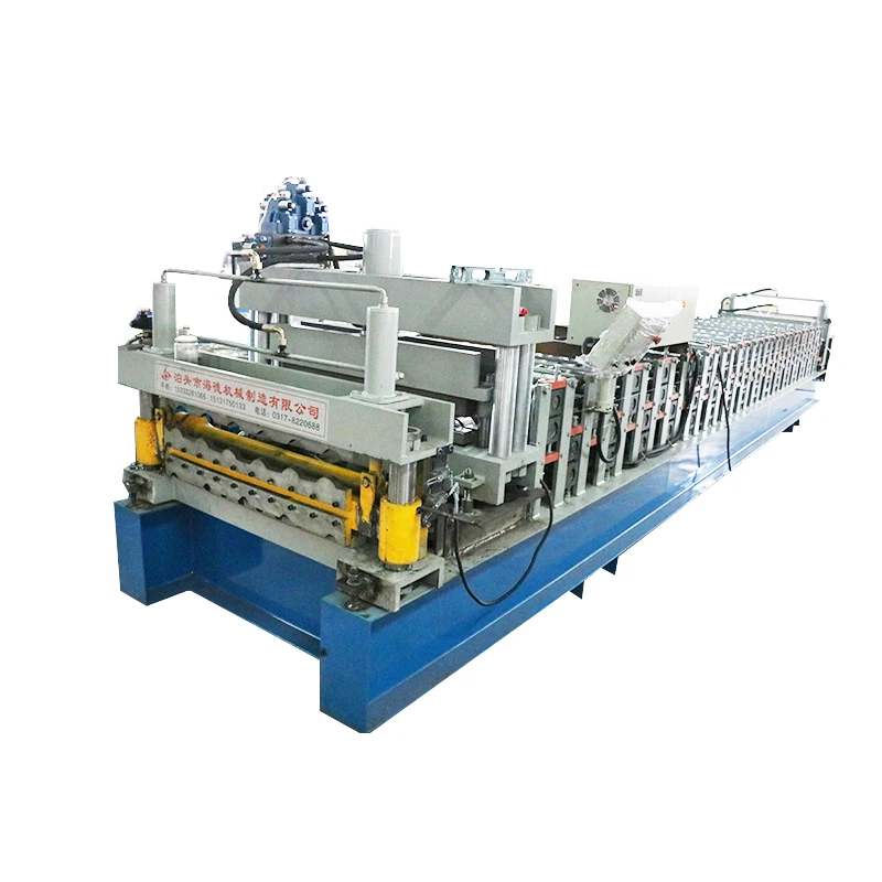 High Quality Wholesale Double Layer Roll Former Machine Glazed And Corrugated Panel Machine