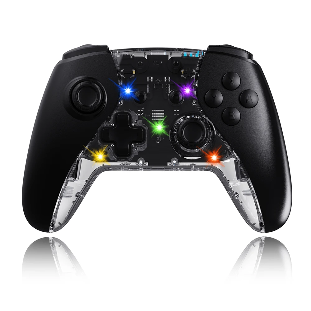 OEM&ODM Wireless Switch Game Controller with RGB Light Wake up Function for ns switch game controller
