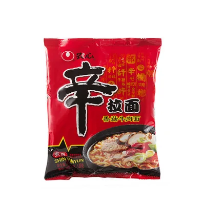Nongxinxin ramen pack 40 packs 120g mushroom beef noodles