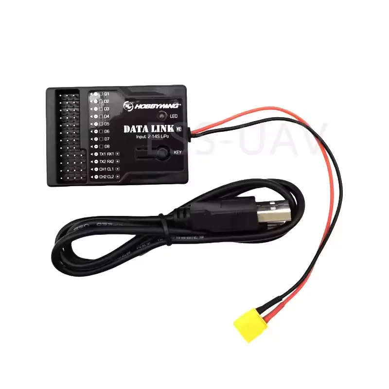 Hobbywing X6 X8 X9 Plus Max Power DataLink ESC Fixed Part V2 General Upgrade Drone Accessories Battery Power PC Data Box