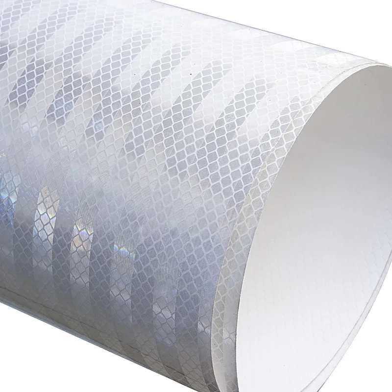 3Hao Super Intensity Grade Micro Prismatic Reflective Material Reflective Vinyl Sheeting Acrylic Self Adhesive Reflective Roll