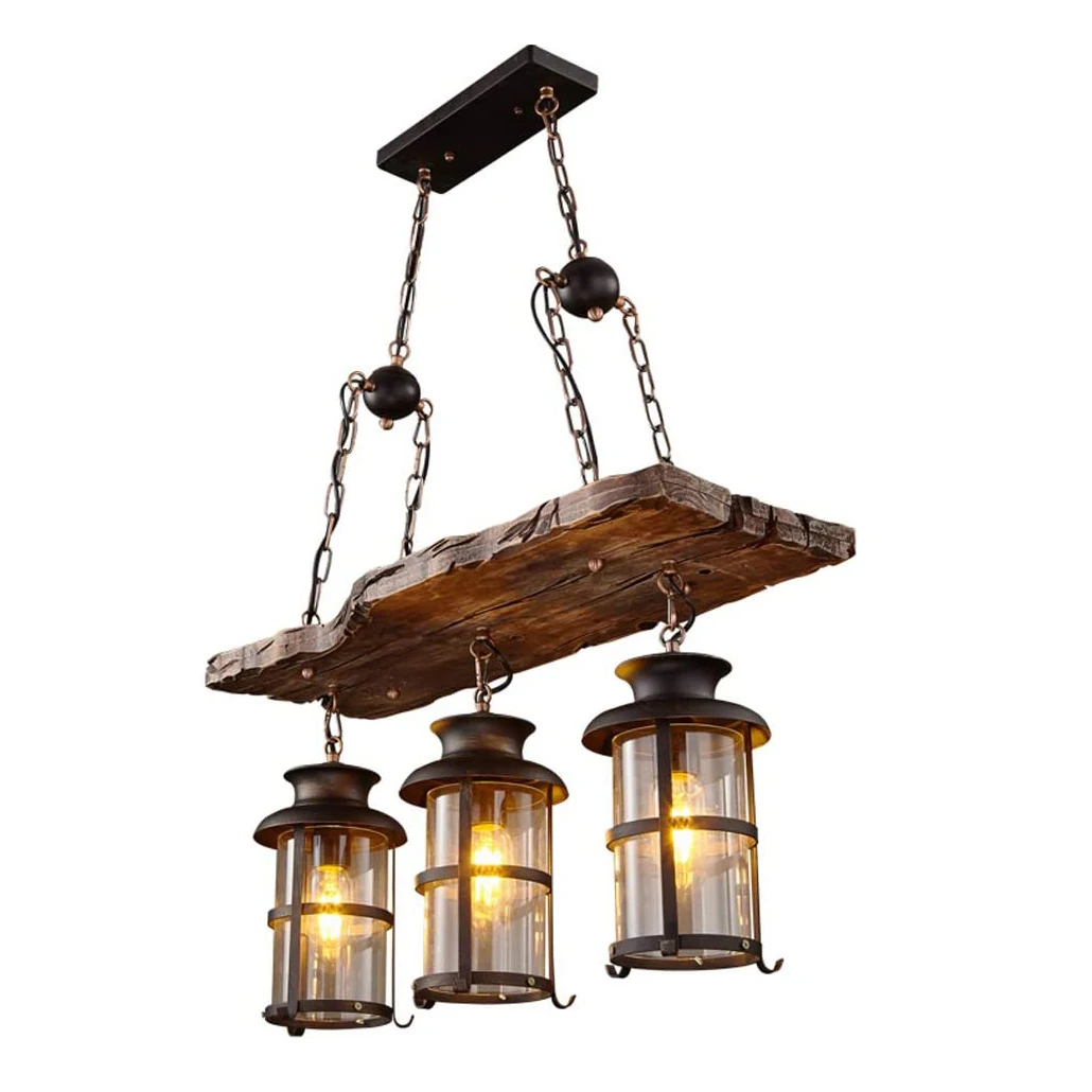 Wood chandeliers pendant lights glass chandelier wooden chandelier ceiling light