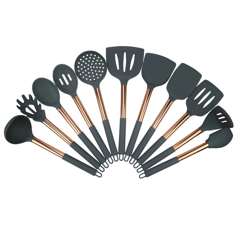 New Fashion Kitchenware Tools Kitchen Silicone Cooking Utensils Sets For Cooking