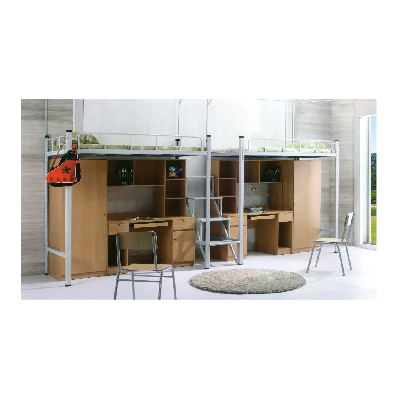 
Xt Office Furniture Heavy Duty Steel Metal Loft Adult White Pegasus High Sleeper With Storage 