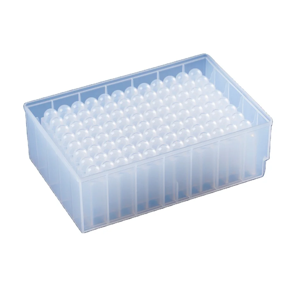 2.2ml 96Square well, V bottom I-shaped deep well plate