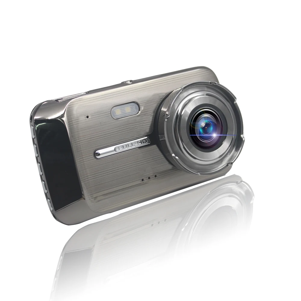  Vanci GT100 4 0 'экран с двумя объективами 1080P Автомобильный видеорегистратор черного ящика вождения камера углом