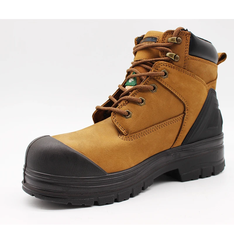 nubuck leather brand china factory shoes cheap safety shoes