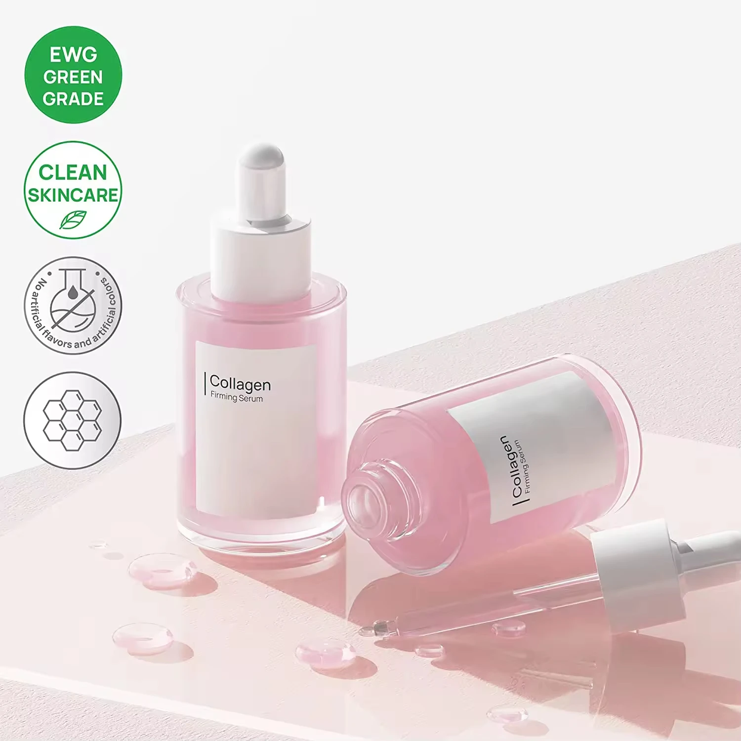 Private Label Skin Care Products Deep Moisturizing Anti-Aging&Wrinkle Tightening Collagen Firming Face Serum