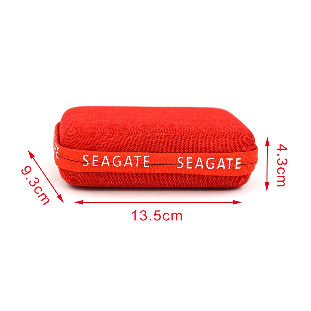 Custom Factory New Design Hard Disk Drive Case Waterproof Carrying HDD Storage Case Bag Protective Travel EVA HDD Case