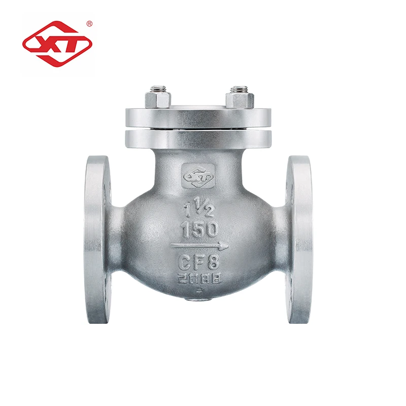 
Top Quality mini check valve API Flanged stainless steel check valve 