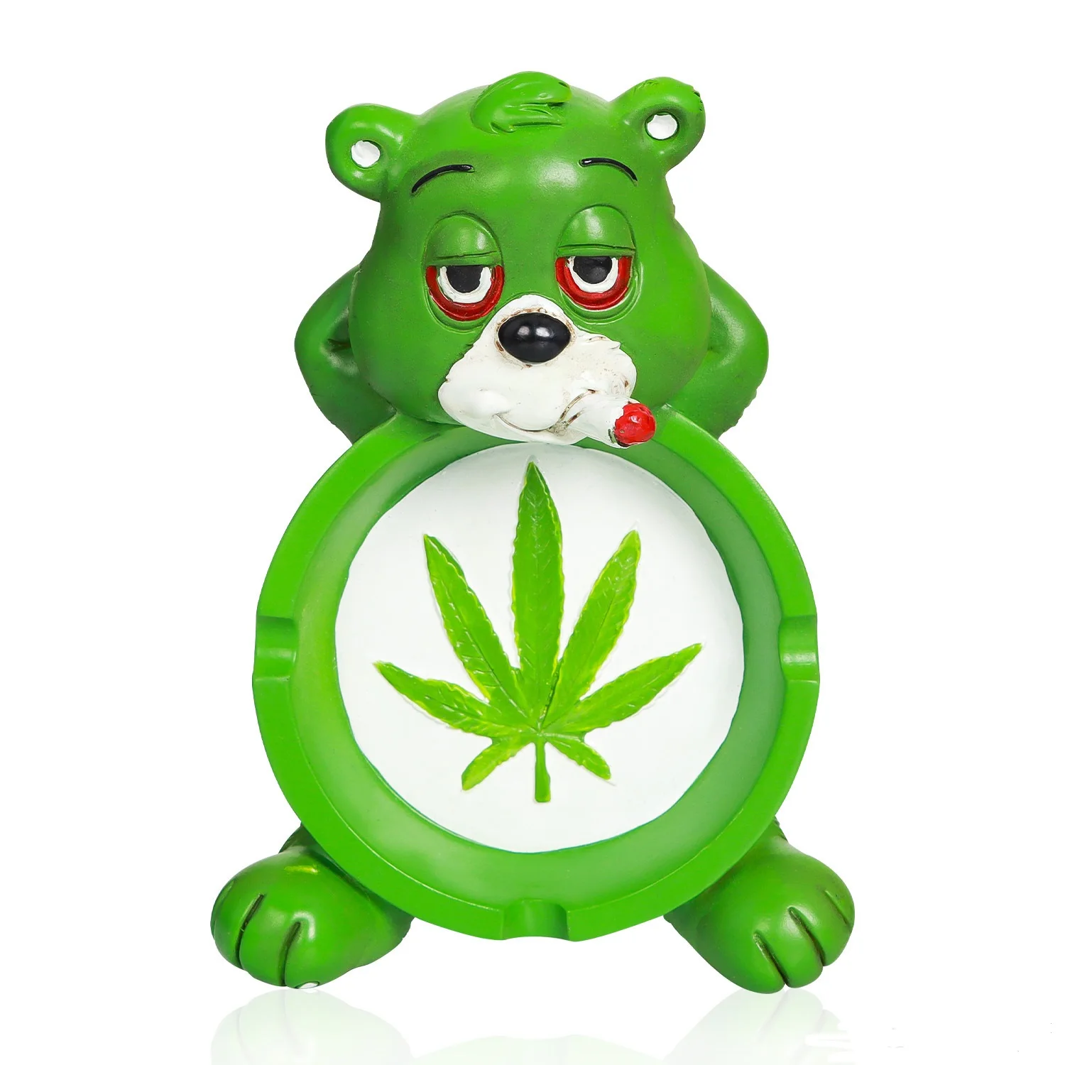 Wholesale Resin Ashtray Cute Design Bear Shape And Mushroom Shape Ashtray Popular Smoking Accessories Cigarette Ashtray